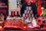 Julmarknad på Reeperbahn